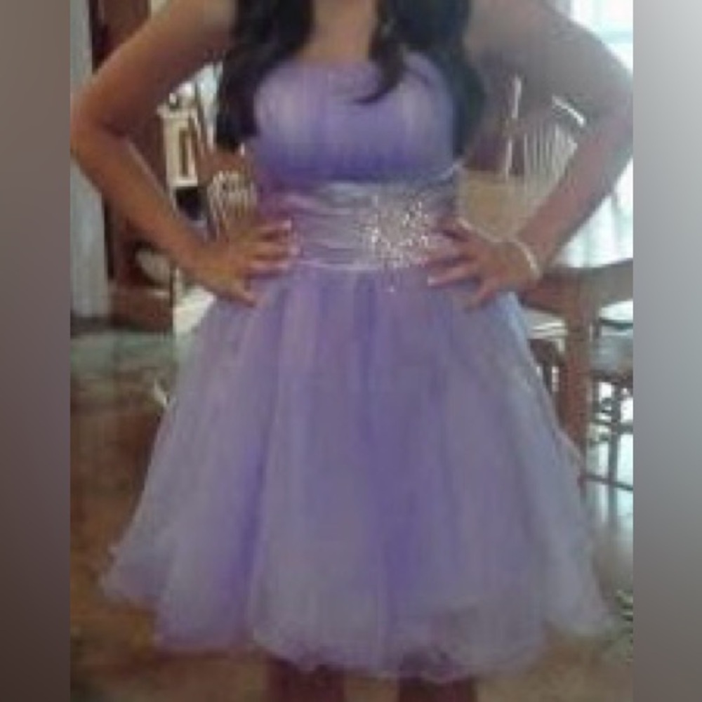 Lavender Prom Dress